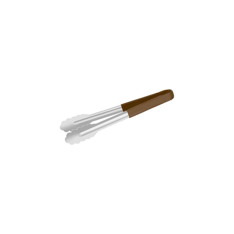 CHEF INOX UTILITY TONG S/S 300mm BROWN - Hospitality Connect