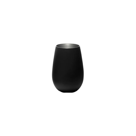 STOLZLE OLYMPIC TUMBLER 465ml MATT BLACK/SILVER Box of 6 - Hospitality Connect