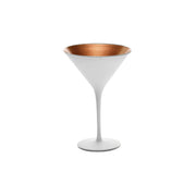 STOLZLE OLYMPIC COCKTAIL GLASS 240ml MATT WHITE/BRONZE Box of 6 - Hospitality Connect