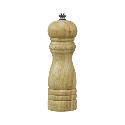 CHEF INOX CAFE MILL SALT/PEPPER WD CERAMIC GEAR 115mm BIRCH Box of 4 - Hospitality Connect
