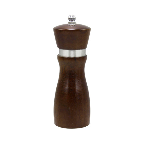 CHEF INOX MONDO MILL SALT/PEPPER CERAMIC GEAR 155mm DARK WD - Hospitality Connect