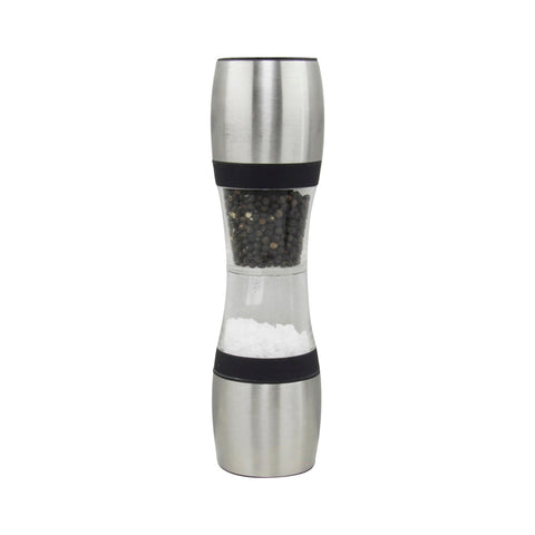CHEF INOX DUAL MILL S&P ACRYLIC/S/S CERAMIC GEAR 230mm - Hospitality Connect