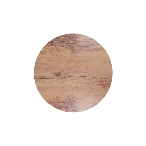 CHEF INOX ROUND PIZZA BOARD MA 310mm OAK WOOD EFFECT - Hospitality Connect