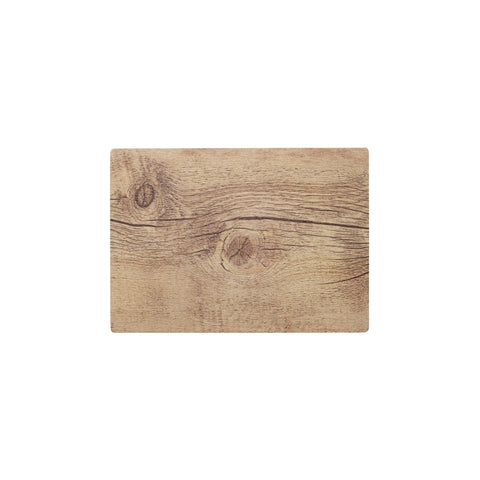CHEF INOX RECT PIZZA BOARD MA 360x255mm OAK WOOD EFFECT - Hospitality Connect