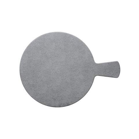 CHEF INOX PIZZA BRD RND w/HDL MELAMINE 372mm LIGHTGREY SLATE - Hospitality Connect