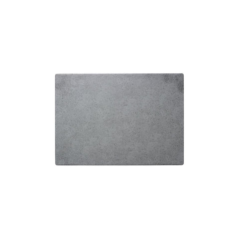 CHEF INOX PIZZA BRD RECT MELAMINE 360x255mm LIGHT GREY SLATE - Hospitality Connect