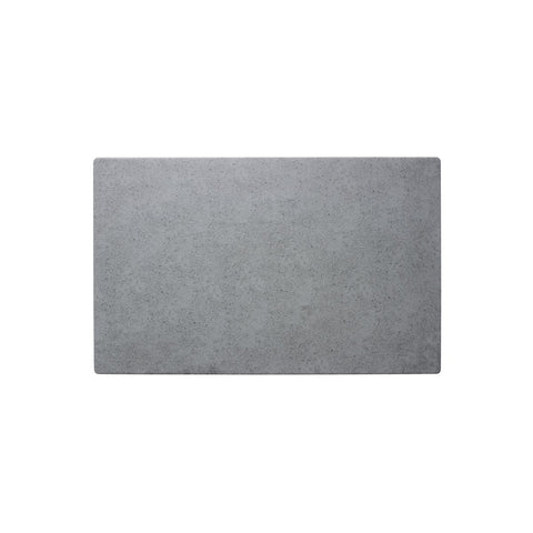 CHEF INOX PIZZA BRD RECT MELAMINE 410x255mm LIGHT GREY SLATE - Hospitality Connect