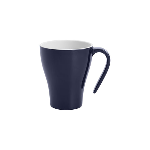 JAB GELATO- NAVY BLUE/WHT COFFEE MUG STACK 350ml Box of 12 - Hospitality Connect