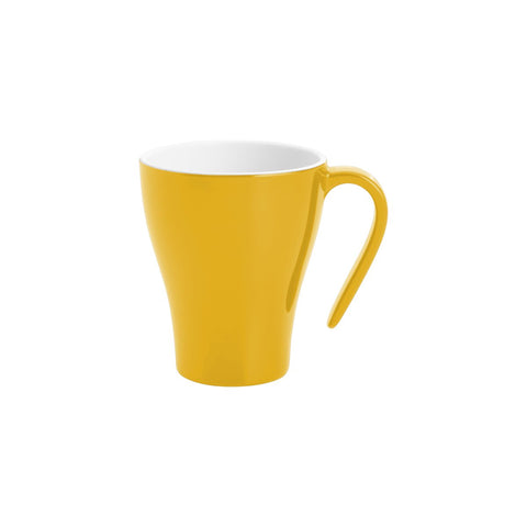 JAB GELATO-YELLOW ROUND PLATE COUPE 250mm Box of 6 - Hospitality Connect