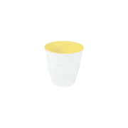JAB SORBET-LEMON/WHITE BODY TUMBLER 90mm 300ml Box of 12 - Hospitality Connect