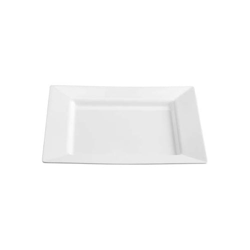 SUPERWARE SQUARE PLATE W/RIM 400mm (20185) Box of 6 - Hospitality Connect