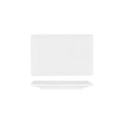 SUPERWARE SUSHI/RECT PLATE FOOTED 230x155mm (20150) Box of 6 - Hospitality Connect