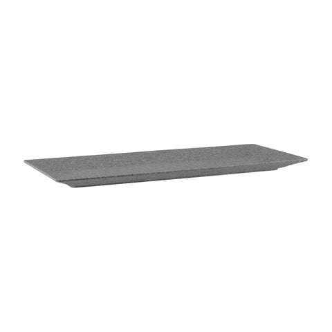 JAB CONCRETE MATT RECTANGULAR PLATTER RAISED RIM 480mmX200mm Box of 6 - Hospitality Connect