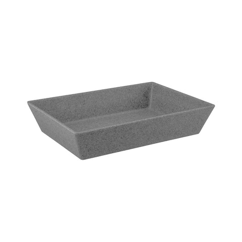 JAB CONCRETE MATT RECTANGULAR DELI DISH 350x250x70mm - Hospitality Connect