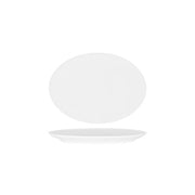 SUPERWARE OVAL PLATTER 230mm COUPE WHITE Box of 6 - Hospitality Connect