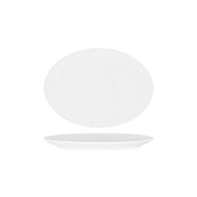 SUPERWARE OVAL PLATTER 270mm COUPE WHITE Box of 6 - Hospitality Connect