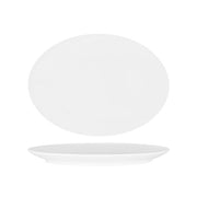SUPERWARE OVAL PLATTER 360mm COUPE WHITE Box of 6 - Hospitality Connect