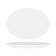 SUPERWARE OVAL PLATTER 410mm COUPE WHITE (20125) Box of 6 - Hospitality Connect