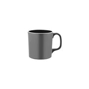 JAB VINTAGE GREY/WHITE RIM ENAMEL LOOK MUG 80x85mm Box of 6 - Hospitality Connect