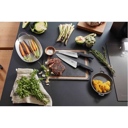 Victorinox Cooks - Carving Knife,19cm,Fibrox - black - Hospitality Connect