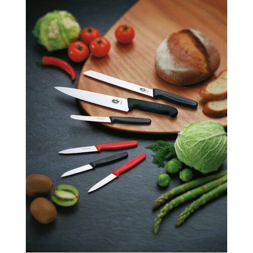 Victorinox Cooks  Carving Knife,22cm,Fibrox - Black - Hospitality Connect