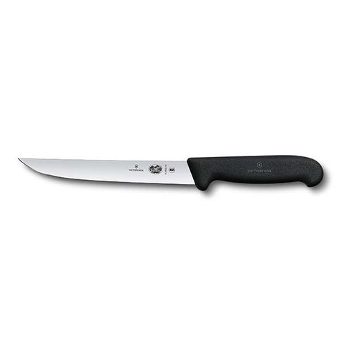 Victorinox Carving Knife,18cm,Narrow Blade,Fibrox - Black - Hospitality Connect