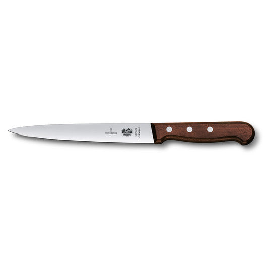 Victorinox Filleting Knife,18cm Flexible Blade - Wood - Hospitality Connect
