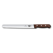Victorinox Slicing Knife,30cm Round plain Edge - Wood - Hospitality Connect