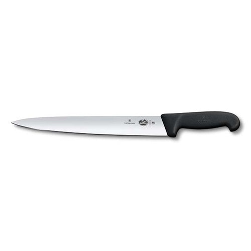 Victorinox  Slicing Knife,25cm Pointed Tip Wide Blade,Fibrox - Black - Hospitality Connect