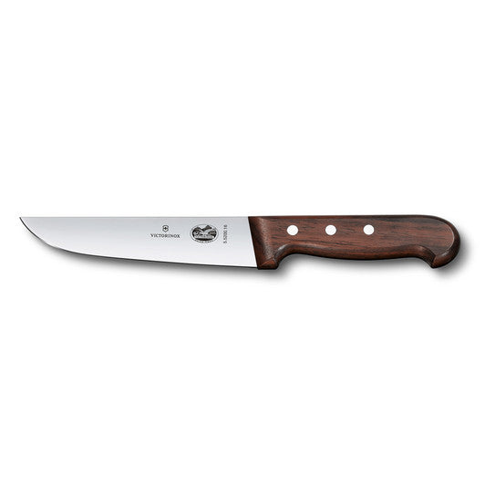 Victorinox Butchers Knife,28cm,Straight Back Blade - Wood - Hospitality Connect