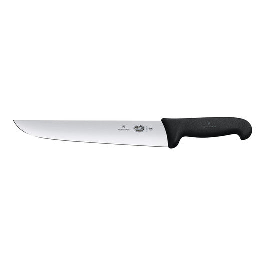 Victorinox Butchers Knife,20cm,Straight Back Blade,Fibrox - Black - Hospitality Connect