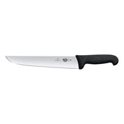 Victorinox Butchers Knife,23cm,Straight BackBlade,Fibrox - Black - Hospitality Connect