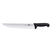 Victorinox Butchers Knife,36cm,Straight Back Blade,Fibrox - Black - Hospitality Connect