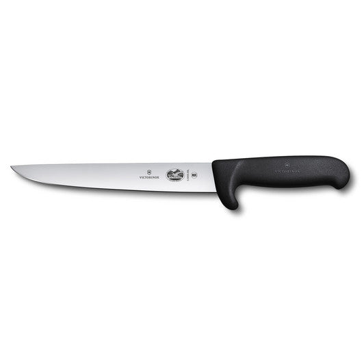 Victorinox Sticking Knife,18cm,Straight Back Blade,Safety Nose,Fibrox Black - Hospitality Connect
