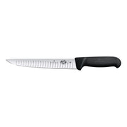 Victorinox Sticking Knife,20cm, Fluted Edge, Fibrox - Black - Hospitality Connect