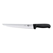 Victorinox Sticking Knife, 25cm, Fluted Edge, Fibrox - Black - Hospitality Connect