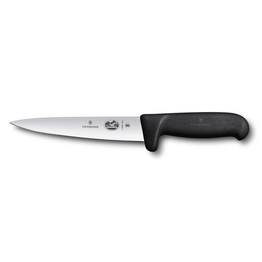 Victorinox  Sticking Knife,16cm Safety Grip,Fibrox - Black - Hospitality Connect