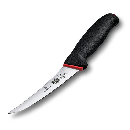 Victorinox Boning Knife,12cm Curved,Flexible Narrow Blade,Fibrox - Dual Grip - Hospitality Connect