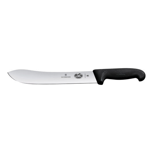 Victorinox Butchers Knife,36cm Wide Tip Blade,Fibrox - Black - Hospitality Connect