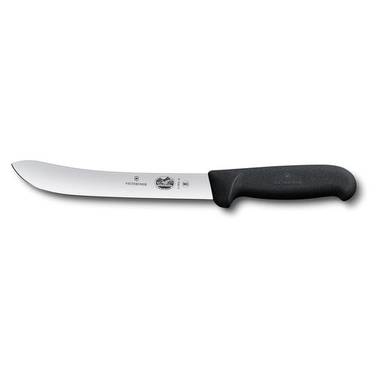 Victorinox Butchers Knife,25cm Wide Tip Blade,Fibrox - Yellow - Hospitality Connect