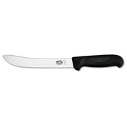 Victorinox Butchers Knife,18cm Safety Nose,Heavy Stiff Blade,Fibrox Black - Hospitality Connect