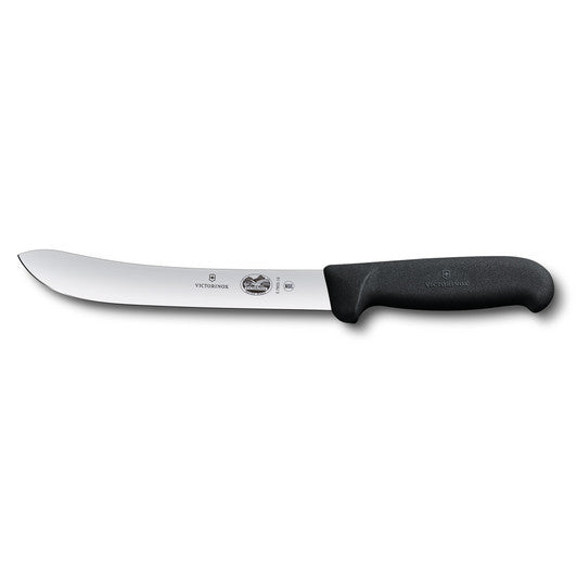 Victorinox Butchers Knife,18cm Heavy Stiff Blade,Fibrox - Black - Hospitality Connect