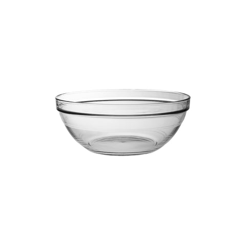 DURALEX GIGOGNE/LYS STACKABLE BOWL 260mm 3.45l CLEAR (2029A) - Hospitality Connect