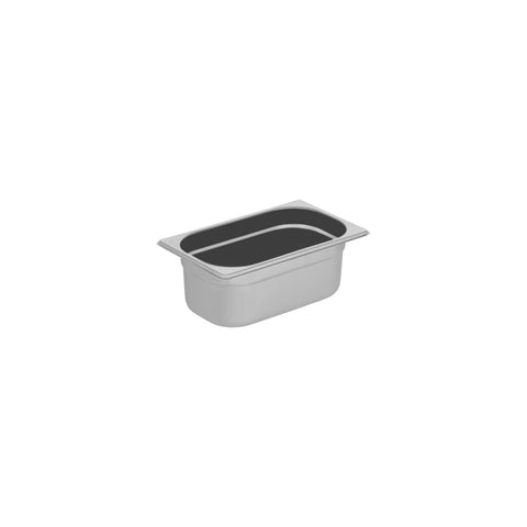 CHEF INOX ANTI-JAM STEAM PAN 1/4 SIZE 265x162x100mm 2.5lt
