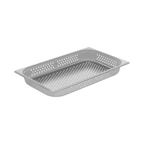 CHEF INOX ANTI-JAM PERF STEAM PAN 1/1 65mm 8.8lt