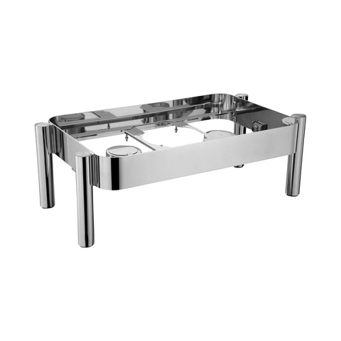 CHEF INOX RECT CHAFER STAND SUIT 54901 18/8 GN 1/1 - Hospitality Connect