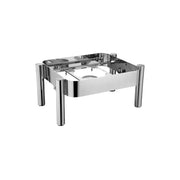 CHEF INOX RECT CHAFER STAND 18/8 1/2 TO SUIT 54902 - Hospitality Connect