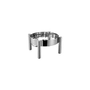 CHEF INOX ROUND CHAFER STAND 18/8 TO SUIT 54905 - Hospitality Connect