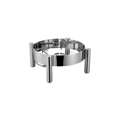 CHEF INOX ROUND CHAFER STAND 18/8 TO SUIT 54906 - Hospitality Connect