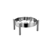 CHEF INOX SOUP ROUND CHAFER STAND 18/8 TO SUIT 54909 - Hospitality Connect
